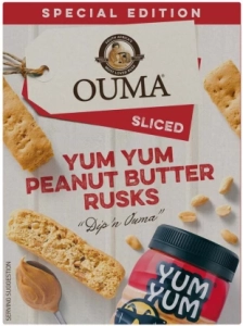 Ouma Sliced Yum Yum Peanut Butter flavoured Peanut Butter (450 g) | Shop Online