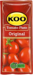 KOO Tomato Paste Original Sachet (Pack of 1 x 100 g)