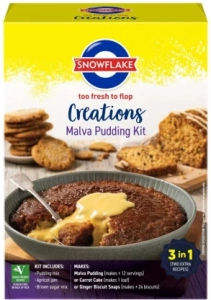 Snowflake Creations Malva Pudding Kit 400 g | Shop Online