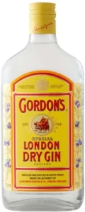 Gordon’s London Dry Gin ( Pack of 12 x 1L, 43 Percent Alcohol Volume)