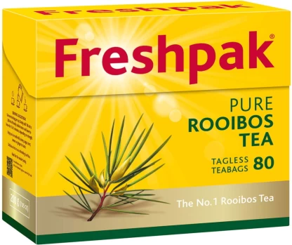 FRESHPAK Rooibos Tagless Teabags Rooibos Tea (4 x 80 Sachets) | Shop Online