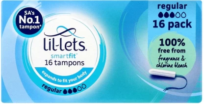 Lil-Lets Smartfit Regular Tampons  (Pack of 16)