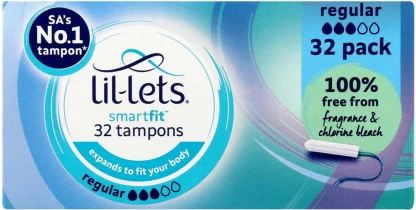 Lil-Lets Smartfit Regular Tampons  (Pack of 32)