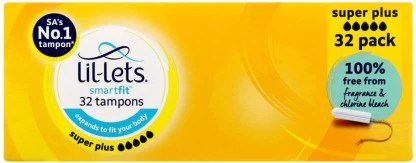 Lil-Lets Smartfit Super Plus Tampons  (Pack of 32)