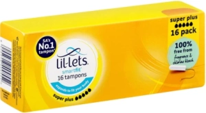 Lil-Lets Smartfit Super Plus Tampons  (Pack of 16)