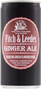 Fitch & Leedes Ginger Ale – Sparkling Ginger Flavoured Drink (6 x 200 ml) | Shop Online