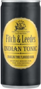 Fitch & Leedes Indian Tonic – Sparkling Tonic Flavoured Drink (24 x 200 ml) | Shop Online