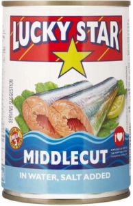 Lucky Star Middlecut Sea Foods  (Pack of 1 x 425 g)