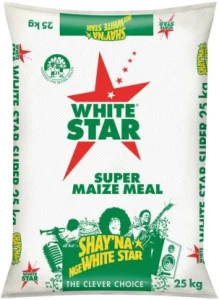 White Star Super Maize Meal (Pack of 1 x 25kg)