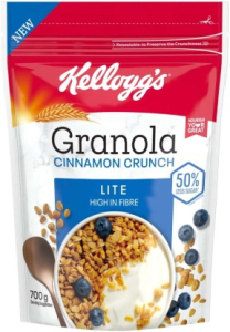 Kellogg’s Granola Cinnamon Crunch Pouch  (12 x 700 g)
