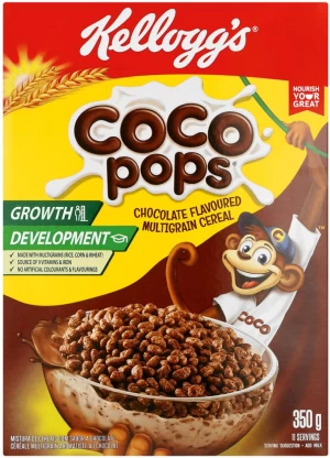 Kellogg's Coco Pops Chocolate Flavour Box  (350 g)