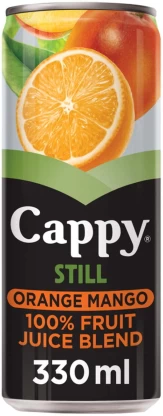 Cappy Still Orange Mango 100% Fruit Juice Blend (24 x 330 ml) | Shop Online