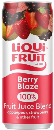 Liqui Fruit Berry Blaze 100% Fruit Juice Blend (24 x 300 ml) | Shop Online