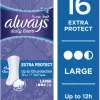 Always Everyday Pantyliners Large Pantyliner  (Pack of 16) - Image 3