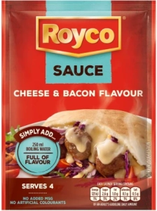 Royco Cheese & Bacon Flavour Sauce Sauce Mix (38 g) | Shop Online