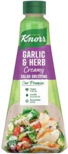 Knorr Garlic & Herb Creamy Salad Dressing Dressing (340 ml) | Shop Online