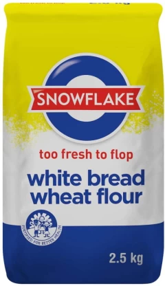 Snowflake White Bread Wheat Flour (2.5 kg) | Shop Online