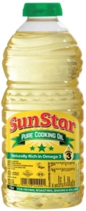 SunStar Pure Vegetable Oil Plastic Bottle  (2 L)