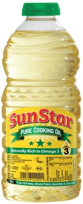 SunStar Pure Cooking Oil Plastic Bottle  (375 ml)
 – Enhanced Quality You Can Trust