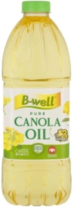 B Well Pure Canola Oil Plastic Bottle  (10 x 2 L)