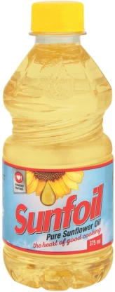 Sunfoil Pure Sunflower Oil Plastic Bottle  (375 ml)
 – Enhanced Quality You Can Trust