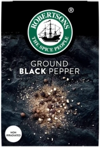 Robertson’s Ground Black Pepper (1 x 50 g) | Shop Online