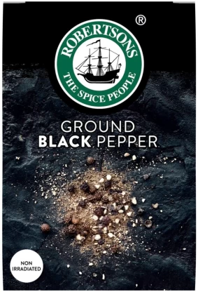 Robertson's Ground Black Pepper (1 x 50 g) | Shop Online