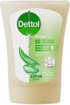Dettol Hygiene No-Touch Hand Wash Refill Pouch For Men & Women  (250 ml)
