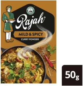 Rajah Mild and Spicy Curry Powder (10 x 50 g) | Shop Online