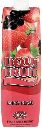 Liqui Fruit Berry Blaze 100% Fruit Juice Blend (12 x 1 L) | Shop Online