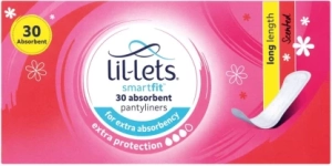 Lil-Lets Pantyliners Long Scented Pantyliner  (Pack of 30)