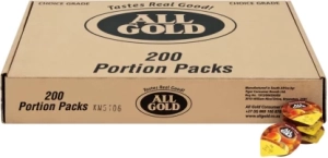 All Gold Portion Pack 15 g (Pack of 200) | Shop Online