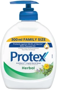 Protex Herbal Antigerm Liquid Hand Wash Pump + Refill For Men & Women – 300 ml | Buy Online South Africa