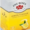 Five Roses Lemon Flavour Black Tea (52 Bags) | Shop Online - Image 3