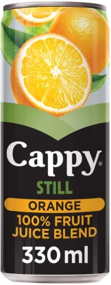 Cappy Still Orange 100% Fruit Juice Blend (24 x 330 ml) | Shop Online