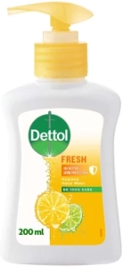 Dettol Fresh Hygiene Hand Wash Pump + Refill For Men & Women  (200 ml)
