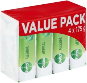 Dettol Hygiene Soap Herbal   (Pack of 4 x 175 g)