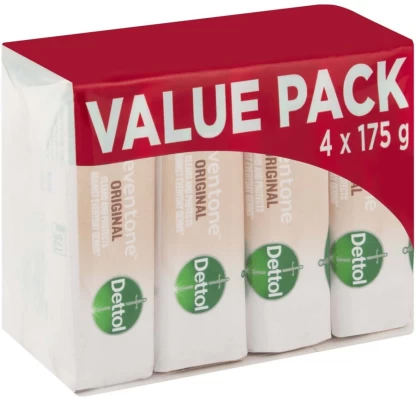 Dettol Eventone Soap Eventone  (Pack of 4 x 175 g)