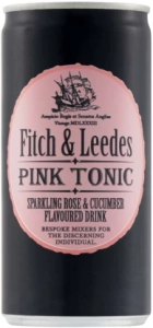 Fitch & Leedes Pink Tonic – Sparkling Rose & Cucumber Flavoured Drink (6 x 200 ml) | Shop Online
