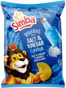 Simba Chips Salt & Vinigar (1 x 120 g) | Shop Online