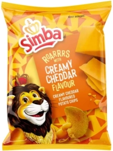 Simba Chips Creamy Cheddar (1 x 120 g) | Shop Online