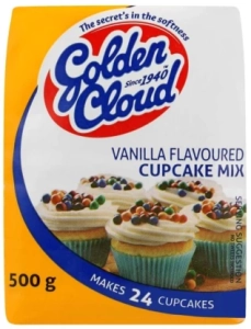 Golden Cloud Vanilla Flavoured Cupcake Mix 500 g | Shop Online