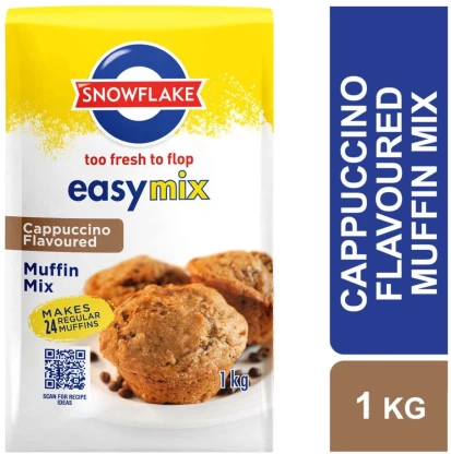 Snowflake Cappuccino Flavoured Muffin Mix 1 kg | Shop Online