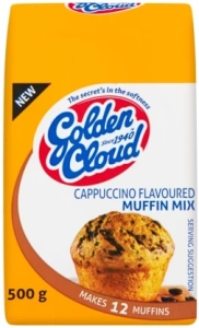 Golden Cloud Cappuccino Flavoured Muffin Mix 500 g (Pack of 20) | Shop Online