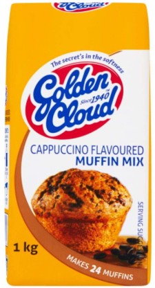 Golden Cloud Chocolate Flavoured Muffin Mix 1 kg (Pack of 10) | Shop Online
