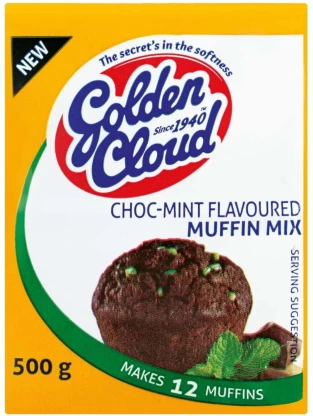 Golden Cloud Choc-Mint Flavoured Muffin Mix 500 g | Shop Online