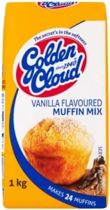 Golden Cloud Vanilla Flavoured Muffin Mix 1 kg | Shop Online