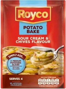Royco Potato Bake Sour Cream & Chives Flavour Sauce (40 g) | Shop Online