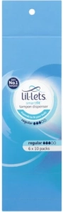 Lil-Lets Dispenser, Regular Tampons  (Pack of 60)