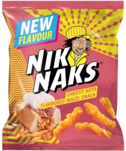 Simba Niknaks Cheesy Kota Maize Snack (1 x 135 g) | Shop Online